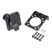 Draw-Tite Trailer Wiring Connector Black