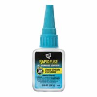 DAP RapidFuse Super Glue, 0.85 oz Tube, 30-Second Set Time