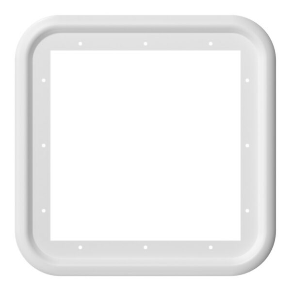 Fogatti InstaShower Access Door Frame, 15 x 15 Inch, White