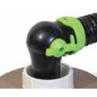 Thetford Sewer Hose Connector, 90 Degree Elbow, Black