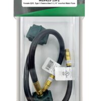 Marshall Excelsior Propane Hose, 1/4 Inch x 15 Inches, Set of Two