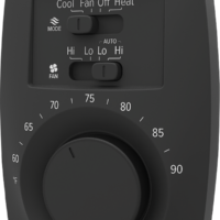 Coleman Mach 12-Volt Wall Thermostat, Air Conditioning/Furnace, Analog