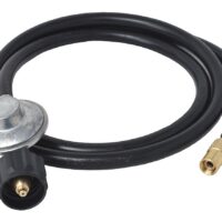 Flame King Propane Hose with Regulator, 72 Inch
