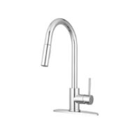 Dura Faucet RV Kitchen Faucet, Chrome Plated, Silver