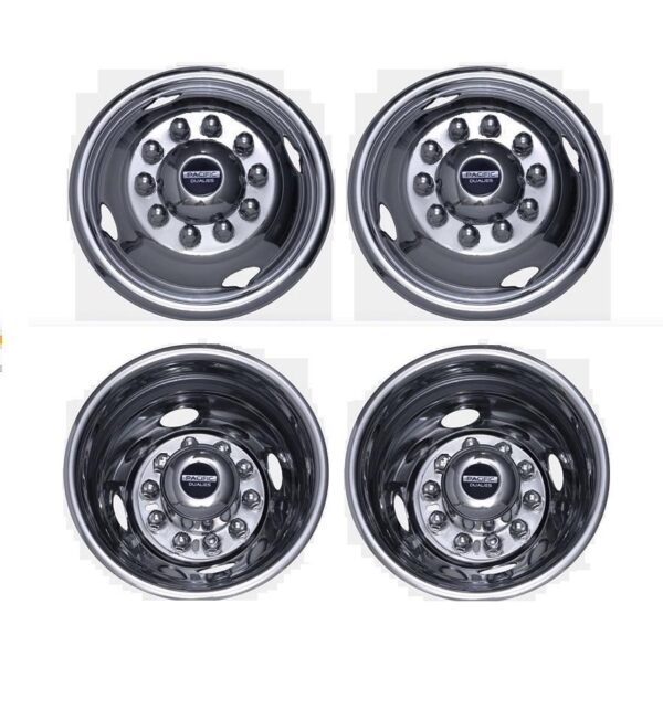Pacific Dualies 16" Wheel Simulator, 10 Lug, Set of 4