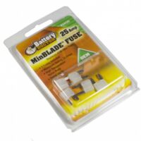 WirthCo 25 Amp Clear Blade ATM Mini Fuse, Pack of 5