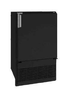 U-Line Crescent Ice Machine, Black, 23 Pound Per Day