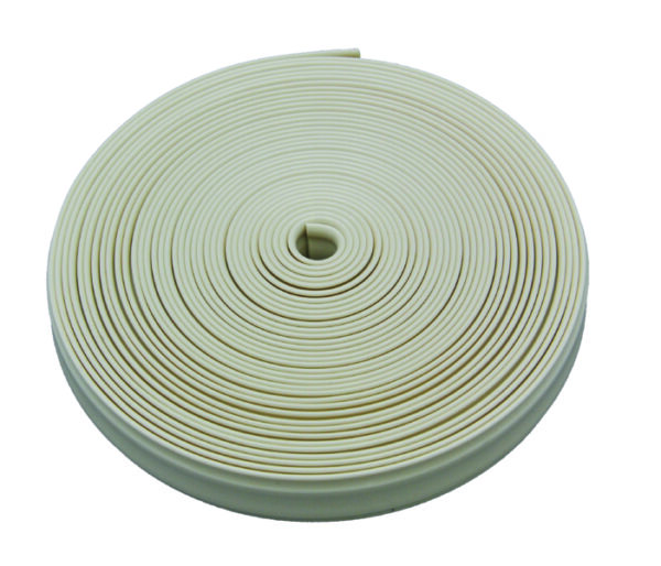 AP Products Trim Insert, 7/8 Inch x 25 Feet, Colonial White Plastic