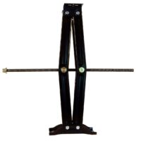 Ultra-Fab Scissor Leveling Jack, 6,500 lb Capacity, 24 Inch Max Lift