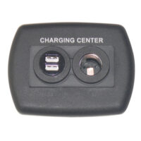 Valterra USB Charging Outlet 12 Volt, Wired, Hidden-Screw Bezel