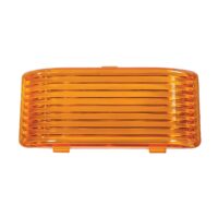 Arcon Porch Light Lens, Amber, Acrylic, Snap-On
