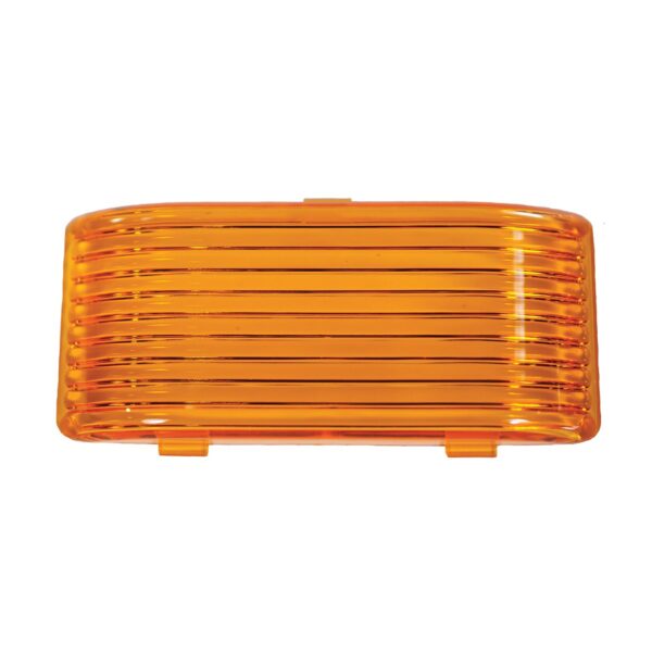 Arcon Porch Light Lens, Amber, Acrylic, Snap-On