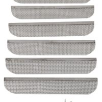 Valterra Dometic Refrigerator Vent Screens, 6-Pack, 8.125 Inch
