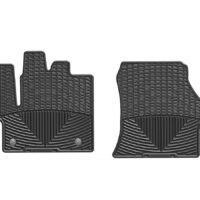 WeatherTech All-Weather Floor Mat, Direct-Fit, Black, Set of 2