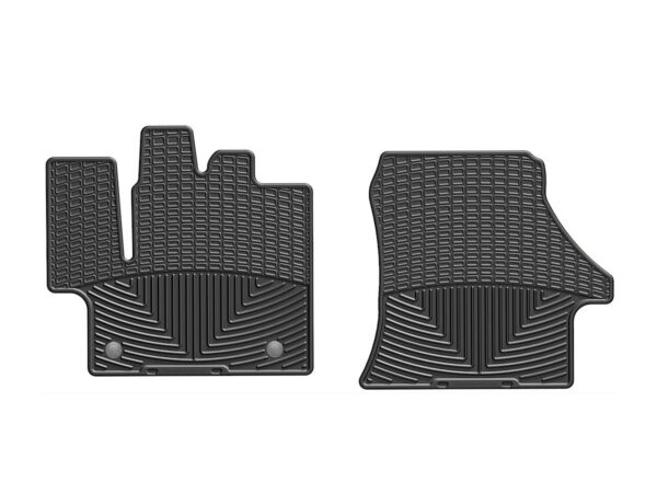 WeatherTech All-Weather Floor Mat, Direct-Fit, Black, Set of 2