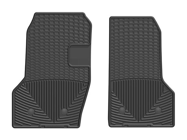WeatherTech All-Weather Floor Mat, Direct-Fit, Black, Set of 2