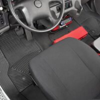 WeatherTech All-Weather Floor Mat, Direct-Fit, Black, Set of 2