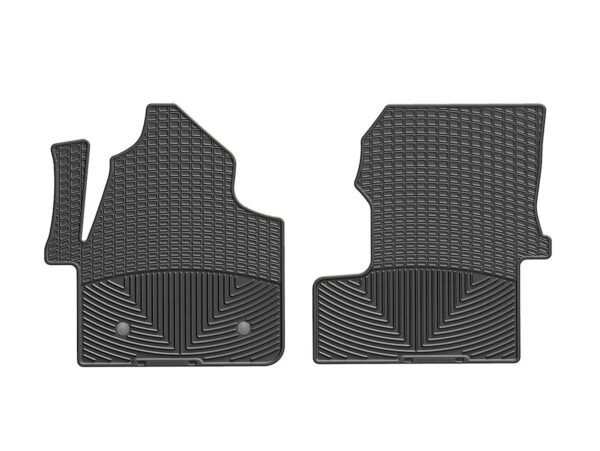 WeatherTech All-Weather Floor Mat, Direct-Fit, Black, Set of 2
