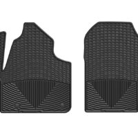 WeatherTech All-Weather Floor Mat, Direct-Fit, Black, Set of 2