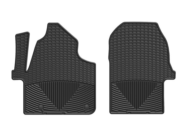 WeatherTech All-Weather Floor Mat, Direct-Fit, Black, Set of 2