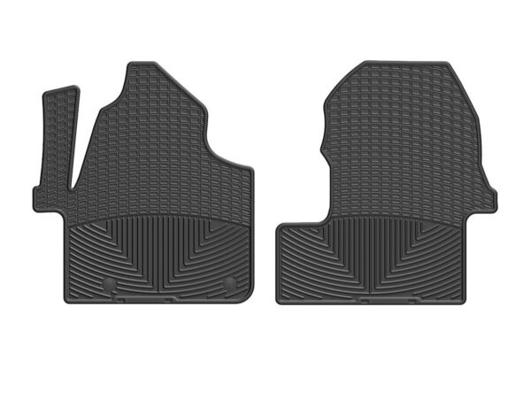 WeatherTech Floor Mat, Direct-Fit Black, Set of 2