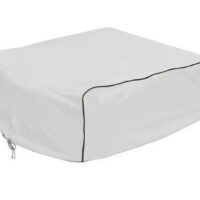 Classic Accessories Air Conditioner Cover, Snow White — Coleman-Compatible