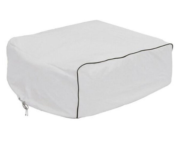Classic Accessories Air Conditioner Cover, Snow White — Coleman-Compatible