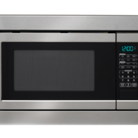 LaSalle Bristol 900 Watt Microwave Oven, 1 Cubic Foot, Silver
