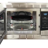 LaSalle Bristol 1000 Watt Convection Microwave Oven, Silver, 1 Cubic Foot