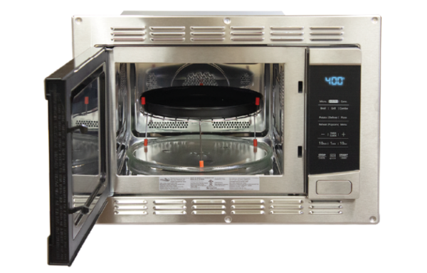 LaSalle Bristol 1000 Watt Convection Microwave Oven, Silver, 1 Cubic Foot