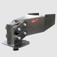 Gen-Y Executive 30,000 lb Fifth Wheel Pin Box, Torsion-Flex, Black
