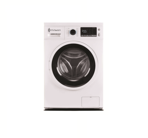 InVision Front-Load Washer, 2.5 cu ft, 16 Cycles, White, Stackable