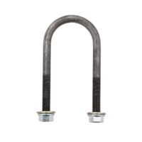 Husky U Bolt Kit, Leaf Spring 4 Inch, 3/8 Inch, Set of 2