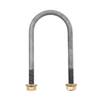 Husky U Bolt Kit, Leaf Spring 7.25 Inch, 1/2 Inch, Set of 2