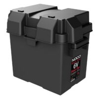 NOCO Battery Box, 6 Volt, Black