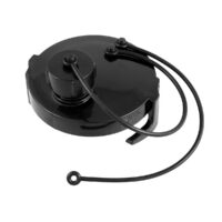 Duraflex Sewer Cap, 3 Inch, Black