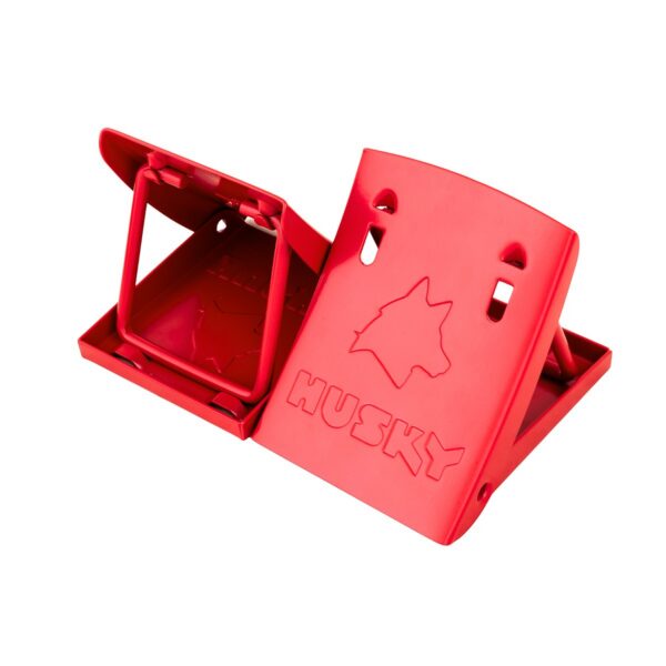 Husky Towing Wheel Chocks, Red, Set of 2