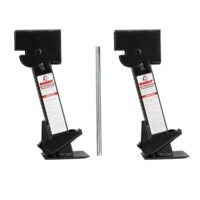 Husky Towing Drop Leg Stabilizer Jack Stand, 1,000 Pound Capacity, Set of 2