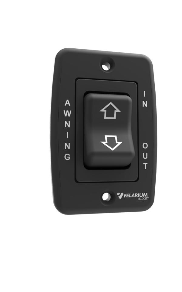 Velarium Velocity Awning Switch, Black
