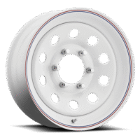 Carlisle Trailer Wheel 15x6 with Red and Blue Stripes, 3080 lb