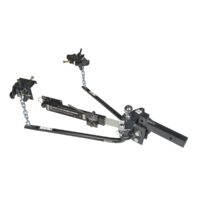 Husky Round Bar Weight Distribution Hitch, 12,000 lb GTW, with Sway Control