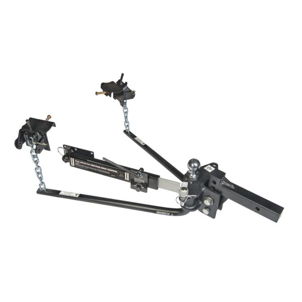 Husky Round Bar Weight Distribution Hitch, 12,000 lb GTW, with Sway Control