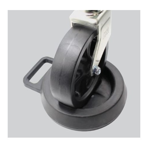 Stromberg Carlson Trailer Wheel Chock, EPDM Rubber, Black