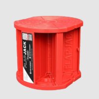 Weigh Safe Trailer Stabilizer Jack Block Red