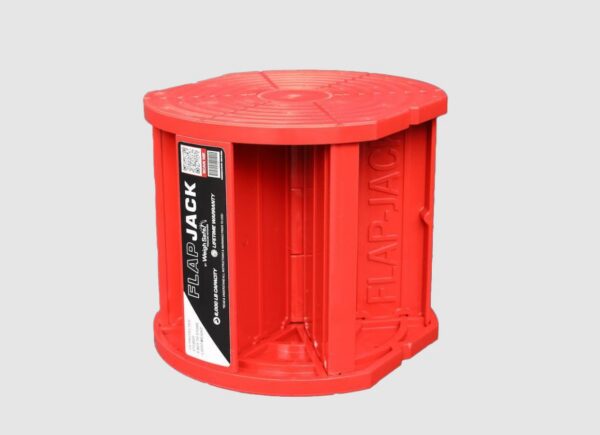 Weigh Safe Trailer Stabilizer Jack Block Red