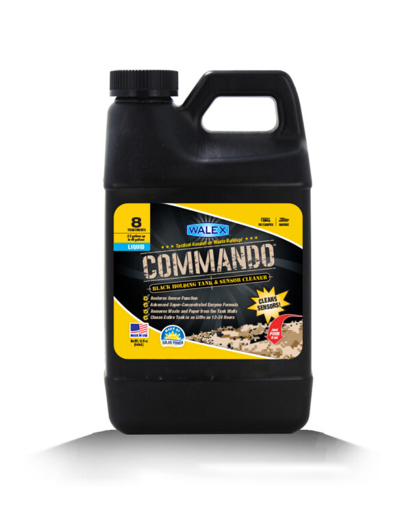 Walex Commando Black Tank Cleaner, 32 oz, Enzyme Formula
