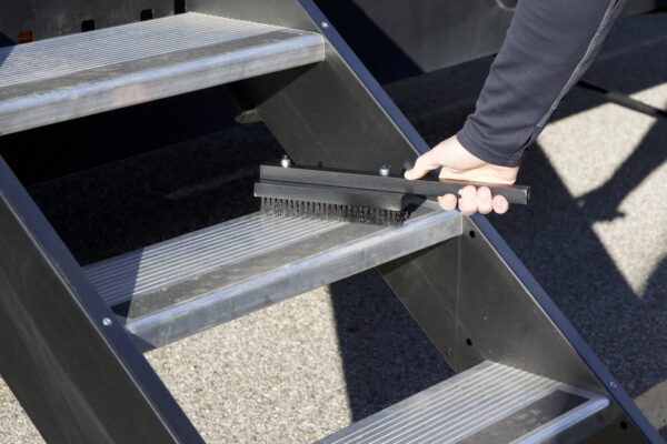 MORryde Dual-Purpose Boot Brush for RV Entry Steps