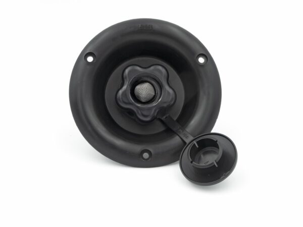 B&B Molders Fresh Water Inlet Black (Recessed Mount, 2-1/2 Inch depth)