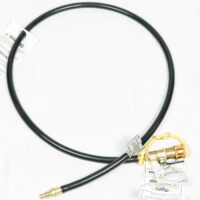 Fleming Sales 48-inch Propane Hose, 1/4-inch, Female Flare Swivel, Low Pressure