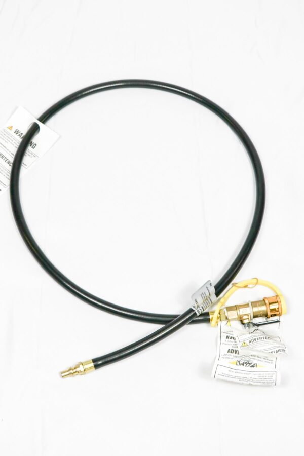 Fleming Sales 48-inch Propane Hose, 1/4-inch, Female Flare Swivel, Low Pressure